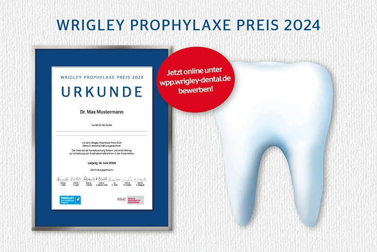 Wrigley Prophylaxe Preis 2024 Titelbild